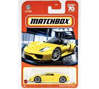 Matchbox Porsche 918 Spyder 77/100 (Yellow) Diecast Car