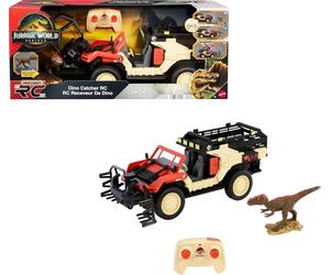 Matchbox RC Jurassic World Toy Truck, Remote-Control Operated Vehicle W/ Figure