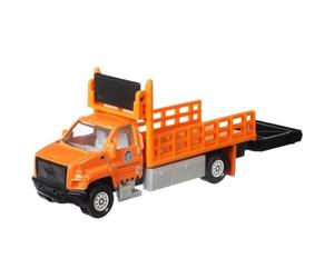 Matchbox Real Working Mbx Construction - GMC 3500 Attenuator Truck