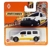 Matchbox - Renault Kangoo - MB 30/100 - HFR75 - Short Card - White - Small Van - Shell - Superfast Lesney - Mattel 2022-1:64