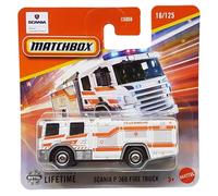Matchbox - Scania P 360 Fire Truck - MBX Rescue 16/125 - JBT09 - Short Card - Fire Brigade - Superfast Lesney - Mattel 2025-1:64