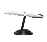 Matchbox Sky Busters Die-Cast Metal Spaceship - White Falcon Heavy Rocket - Includes Playmat (Unisex Children, Ages 3+)