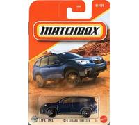 Matchbox Subaru Forester 2019 Diecast Car, 1:64 Scale, Blue, 01/125