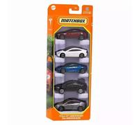 Matchbox Tesla 20th Anniversary 5 Pack, 1:64 Scale, Model S, Model 3, Model X, Model Y, 2020 Roadster