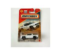 Matchbox Toyota Tacoma 2024 Diecast Car, White, 1:64 Scale, 65/125