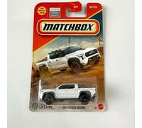 Matchbox Toyota Tacoma 2024 Diecast Car, White, 1:64 Scale, 65/125
