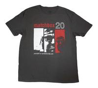 Matchbox Twenty Yourself Band logo T-Shirt in Grey | Size: Large Matchbox Twenty Grey L