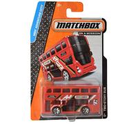 Matchbox Two Story Bus, red