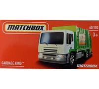 Matchbox White Garbage King HO Scale Truck, Power Grabs Functionality, Children (1-12 years old, unisex), Male