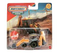 Matchbox Working Rigs MBX Backhoe [Yellow] 10/16, New for 2025! 1:64 Scale Diecast Toy Vehicle