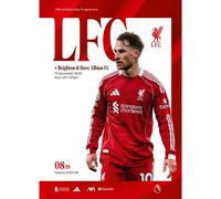 Matchday Programme: LFC vs Brighton - Premier League - 13/12/2025