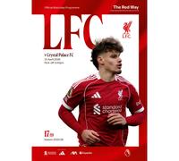 Matchday Programme - LFC vs Crystal Palace - Premier League - 25/04/2026