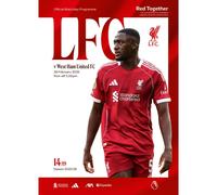 Matchday Programme - LFC vs West Ham - Premier League - 28/02/2026