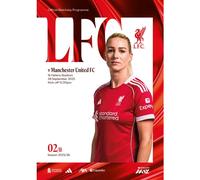 Matchday Programme - LFC Womens Vs Man Utd Womens - 28/09/2025