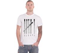 Matches Tally Chart T Shirt While She Sleeps White L