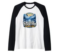 Matching Alaska Cruise 2027 Cruisin' Together Raglan Baseball Tee