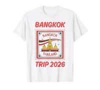 Matching Bangkok Trip 2026 and Thailand Vacation T-Shirt