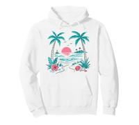 Matching Beach Vacation Salty Summer Coastal Girls Trip Pullover Hoodie