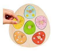 Matching Board Game, Hands-On Learning Experience, 17.3x19.8cm, Shape Sorter Puzzle Board, Wooden Peg Puzzle Toy, Enhanced Motor Skills, For Road Trip Boys Girls Kids School