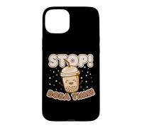 Matching Boba Tea Love Stop Boba Time Case for iPhone 15 Plus
