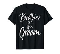 Matching Bridal Party Gifts for Family Brother of the Groom T-Shirt