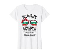 Matching Bulgarian Grandma Value Graphic T-Shirt, Women, White, L