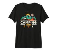Matching Camping Crew for Family Group National Park Trips Premium T-Shirt