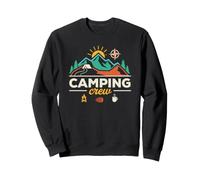 Matching Camping Crew For Family Group National Park Trips Sweatshirt