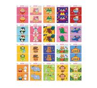 Matching Card Game, Finding Different Cards, Find the Difference Game, Educational Learning Product for Kids Boys Girls