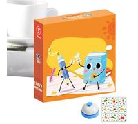 Matching Card Games, Educational Tabletop Toy, 52-Card Memory Game for Children, Fun Tabletop Playing Cards, for Birthday Travel Outdoor Night Camping, Beach Road Trip Holiday Activities