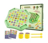 Matching Chess Game, Animal Fit Chess Tabletop Board Game, Interactive Educational Toy for Practice Girls Children Adults Home School Nursery Teacher Classroom Party Desktop