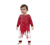 Matching Christmas PJs for Family - Christmas Pyjamas Family, Cozy Outfits for Holiday Movie Nights & All-Age Family Time Red