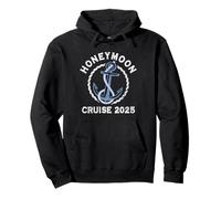 Matching Couples Husband Wife 2025 Honeymoon Cruise Pullover Hoodie