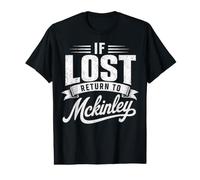 Matching Couples If Lost Return to mckinley Funny Vintage Value Graphic T-Shirt