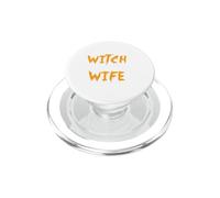 Matching Couples I'm Not really a Witch I'm Your Wife PopSockets PopGrip for MagSafe