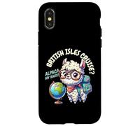 Matching Cute British Isles Cruise Ship Case for iPhone X/XS