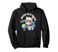 Matching Cute British Isles Cruise Ship Pullover Hoodie