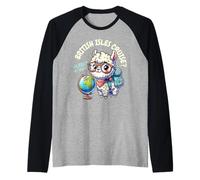 Matching Cute British Isles Cruise Ship Raglan Baseball Tee