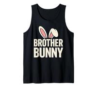 Matching Easter Family Outfit Brother Bunny Ears Design Tank Top