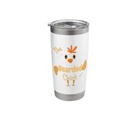 Matching Easter Pajamas and Outfits The Bearded Easter Chick Stainless Steel Insulated Tumbler