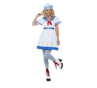 Matching Family Costume Adults Kids Sailor Captain Occupations Uniform Unisex