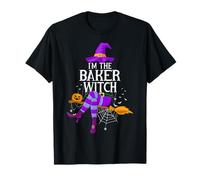 Matching Family Costume I'm The Baker Witch Halloween T-Shirt