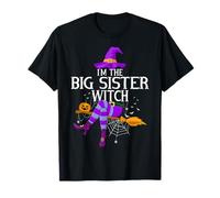 Matching Family Costume I'm The Big Sister Witch Halloween T-Shirt