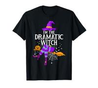 Matching Family Costume I'm The Dramatic Witch Halloween T-Shirt