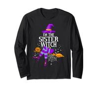 Matching Family Costume I'm The Sister Witch Halloween Long Sleeve T-Shirt
