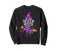 Matching Family Costume I'm The Sister Witch Halloween Sweatshirt