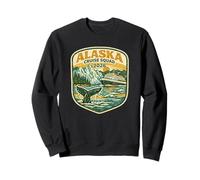 Matching Family Cruise Alaska Cruise Squad 2026 Retro Patch Sweatshirt