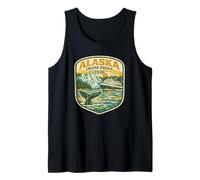 Matching Family Cruise Alaska Cruise Squad 2026 Retro Patch Tank Top