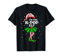 Matching Family Group I'm The K-Pop Elf Christmas T-Shirt