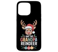 Matching Family I Am The Grandpa Reindeer Christmas Party Case for iPhone 15 Pro Max